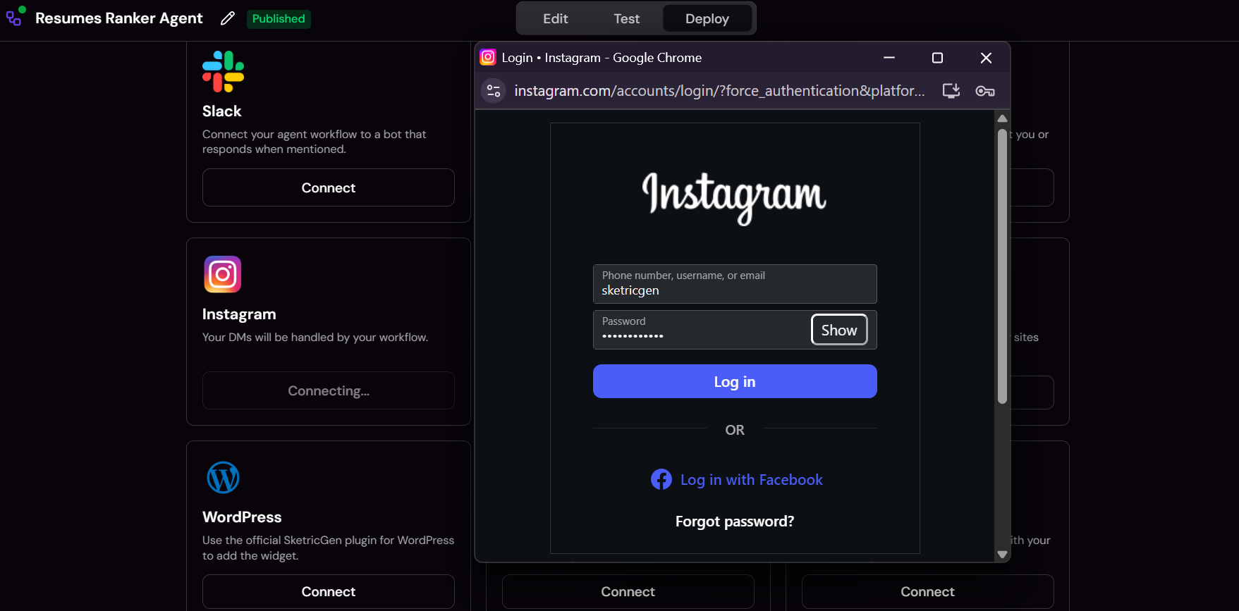 How to Connect your DM to set-up DM Automations