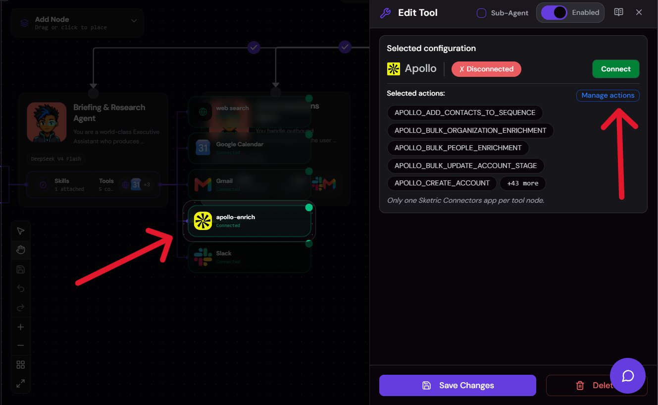 Connect Apollo using API Key